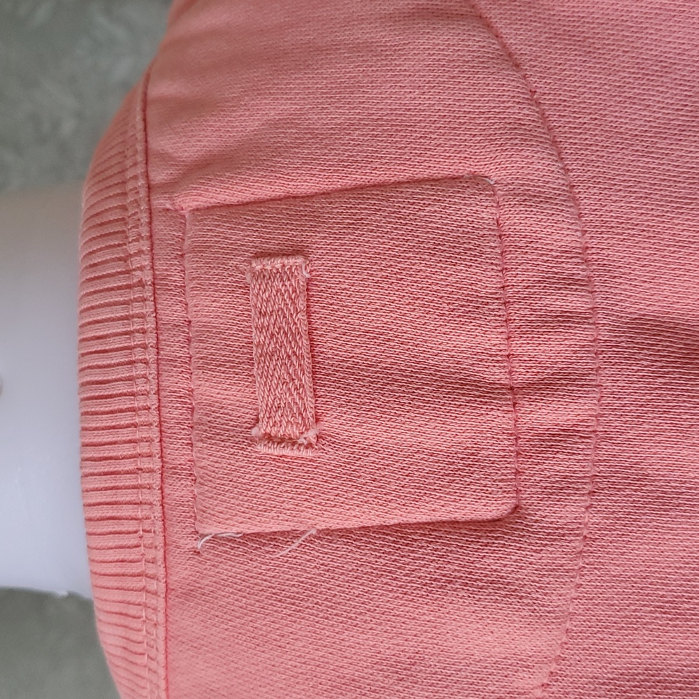 Vintage VineYard Salmon Sweater with Embroidered Design - Picture 5 of 8